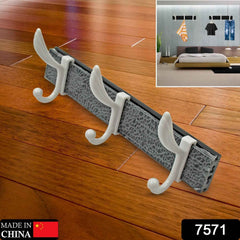 Wall Mounted Coat Rack – 6 Hooks for Entryway & Bedroom | GlimmerHome