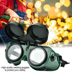 Welding Goggles – Flip-Up Safety, Adjustable Strap | BoltForce