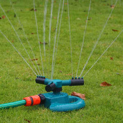 Rotating Garden Sprinkler – 360° Lawn Irrigation | Tidy Roots