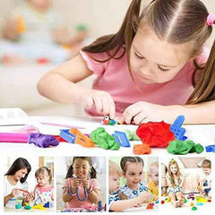Non-Toxic Playdough – Vibrant 5-Color, 6 Pc Set | Aditi