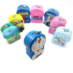 Cartoon Character Piggy Bank – Kids Metal Coin Box | Gamevana