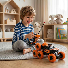 RC Off-Road Car – 8-Wheel Rock Climber for Kids | Spark Tots