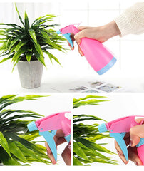 Adjustable nozzle on the plant mister bottle creates a fine mist for delicate plants.