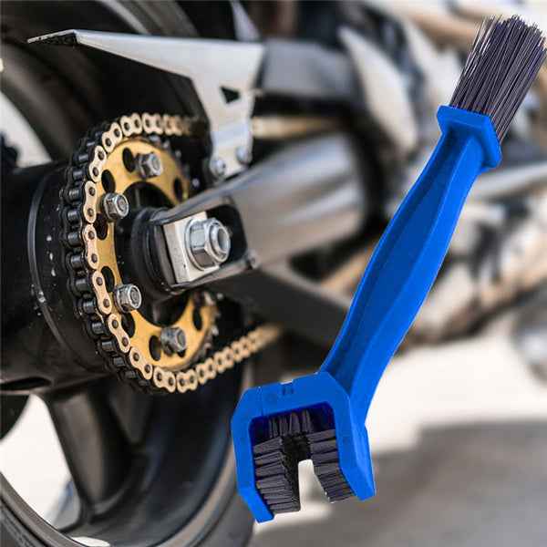 Motorbike Chain Cleaner – Efficient 3D Brush Tool for Bikes | Velvet Wheels