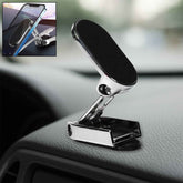 Magnetic Car Phone Holder – 360° Rotating Metal Mount |