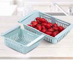 Fridge Storage Basket – Adjustable, Unbreakable Set | Organivo