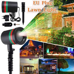 Multicolor Outdoor Laser Projector – Star Motion Light | Styleva