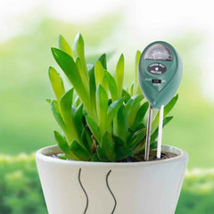 Soil Tester 3-in-1 for Moisture, pH & Sunlight | Grow Vanta