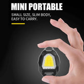 Camping Flashlight – Triangular LED with Lighter & 6 Modes | Poravar
