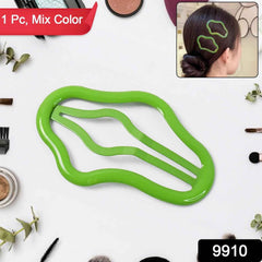 Multicolor Hair Clips Ð Vibrant Metal Hairpins for Daily Style