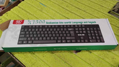 Wired USB Keyboard – Ergonomic 104 Keys | Compshop