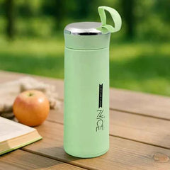 Glass Water Bottle 400ml – Leakproof, Thermal & BPA-Free