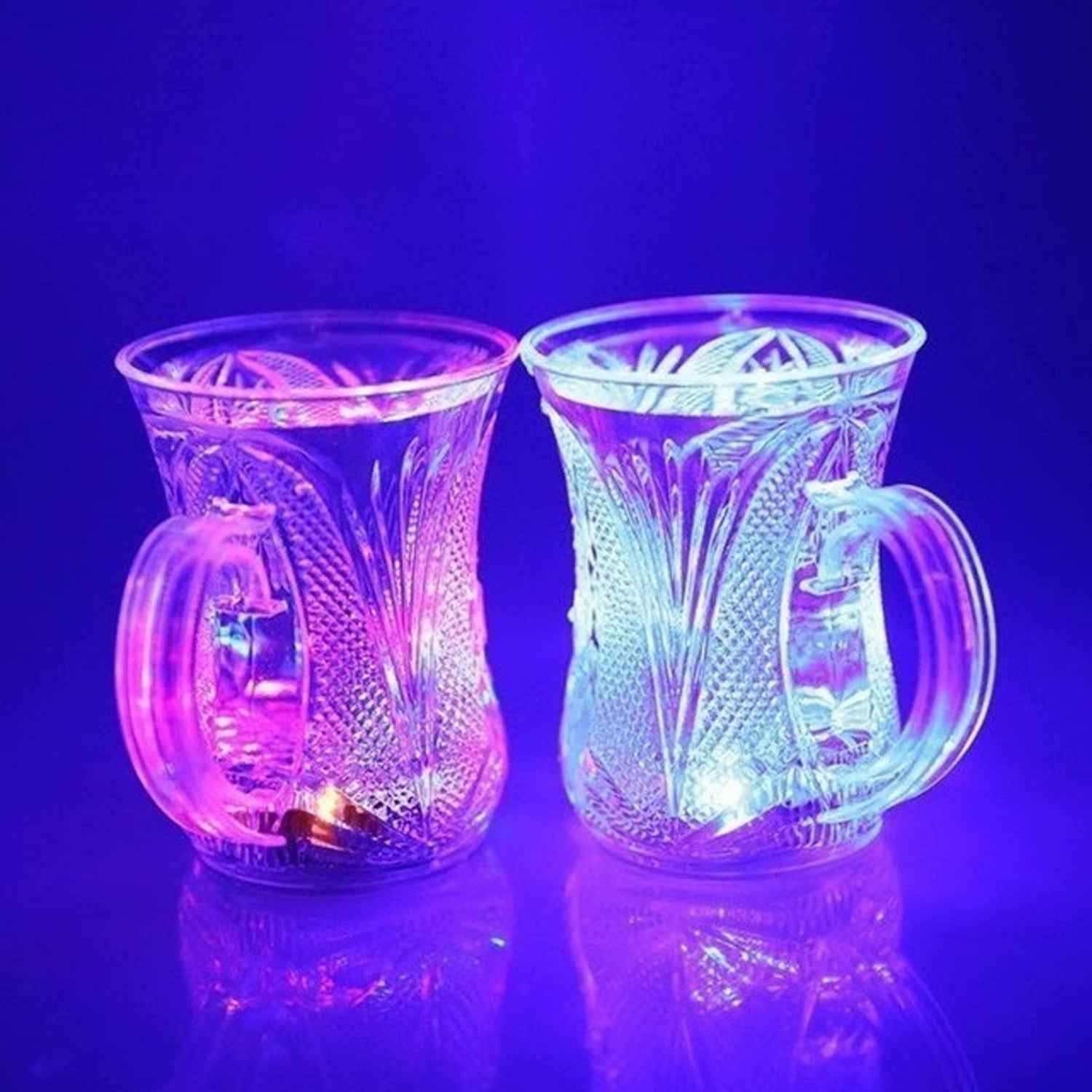 LED Party Cups – Flashing Water-Activated Glasses | Indo Glow