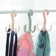 Purse Hanger Hook – 360° Rotatable 4-Claw Organizer | GlimmerHome