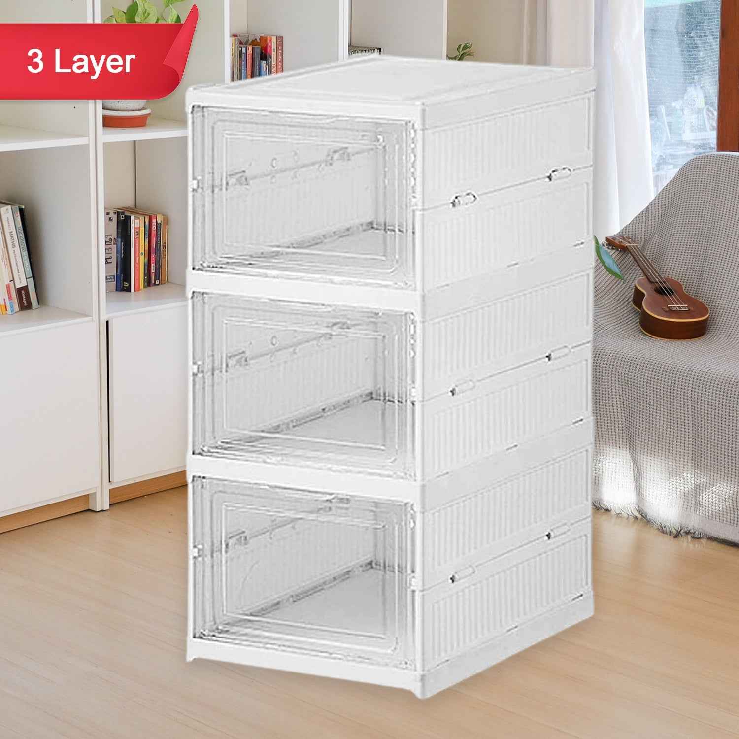 Stackable Storage Rack – Multifunctional & Foldable Organiser | Organivo