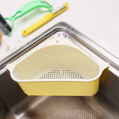 Sink Drainer Shelf – Corner Kitchen Organizer | Organivo