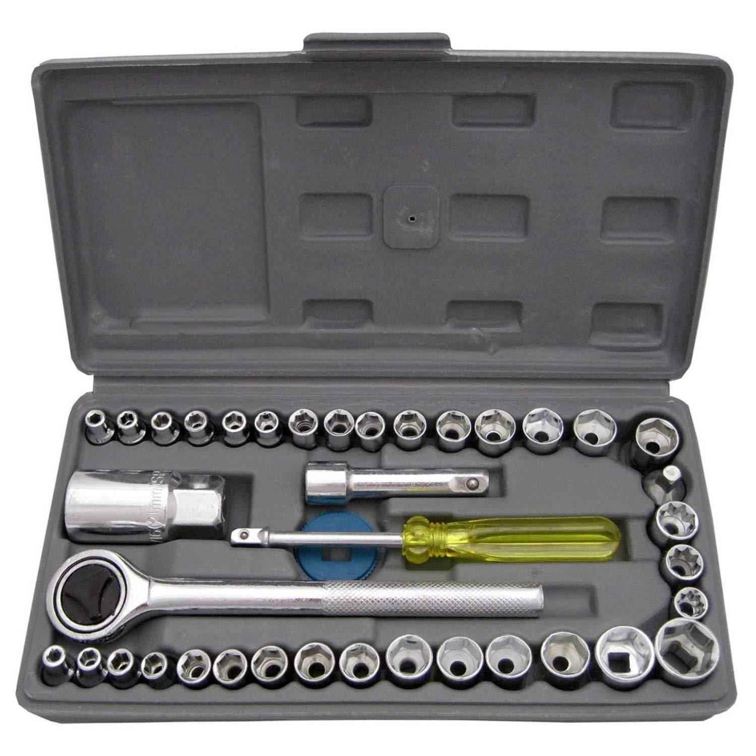 Socket Toolkit – 40-Piece Home & Auto Repair Set | Wagtail