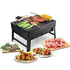 Folding Charcoal Grill – Portable Carbon Steel BBQ | Siplix