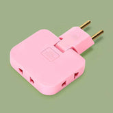 Foldable Wall Plug Adapter – 3-in-1 Compact Travel Socket | Tetherix