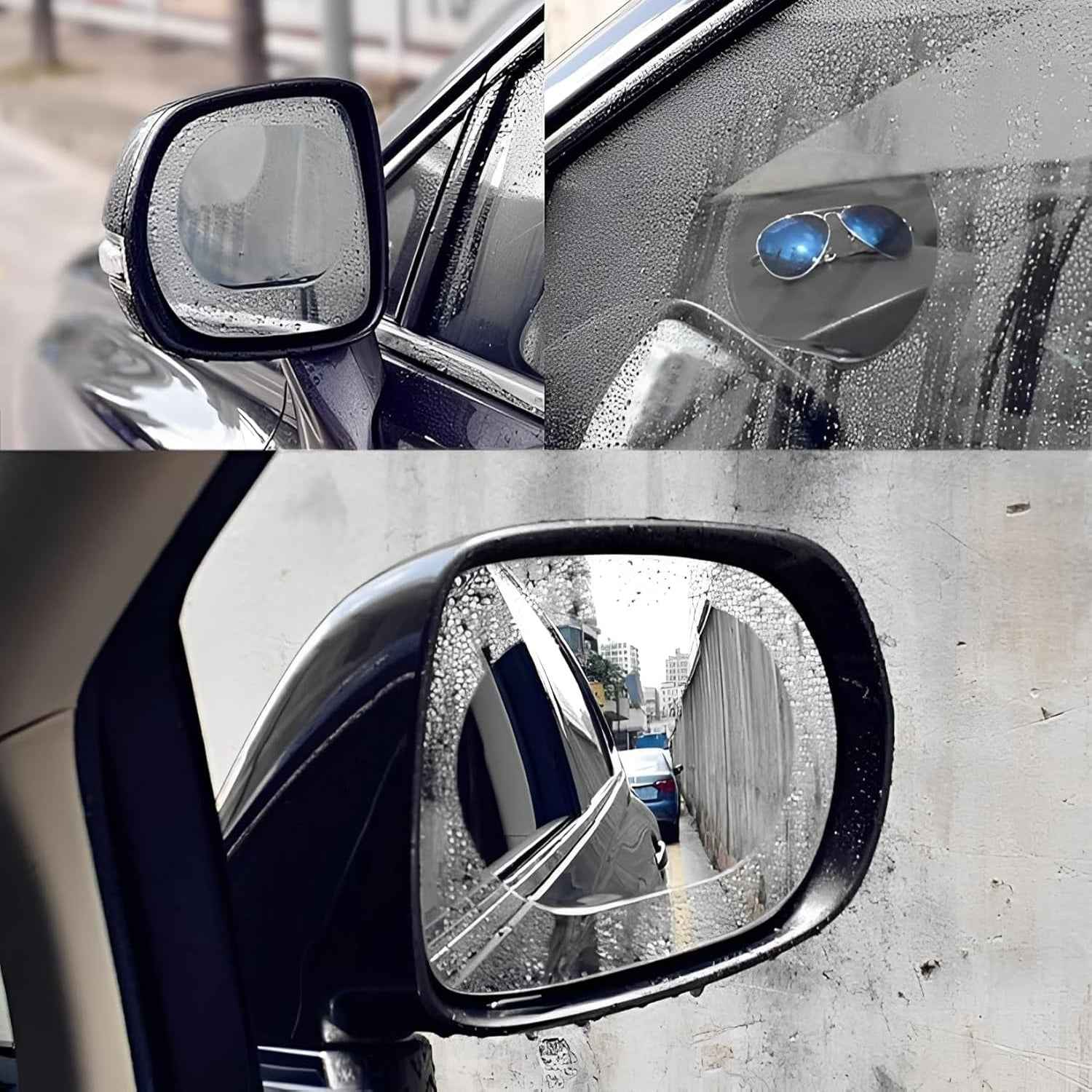Anti-Fog Rearview Mirror Film – HD Clear Protective Sticker