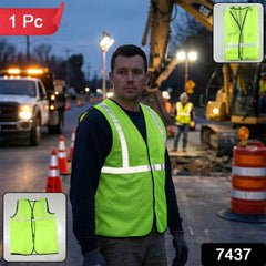 Reflective Safety Jacket – Hi-Vis Workwear for Safety | Velvet Wheels