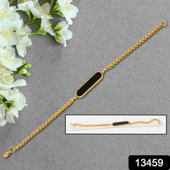 Customized Golden Bracelet – Personalized Gift for Men | Bracelet Bar