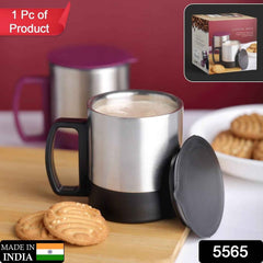 Insulated Steel Coffee Mug – Spill-Proof, Hot & Cold Drink | Mug Wala
