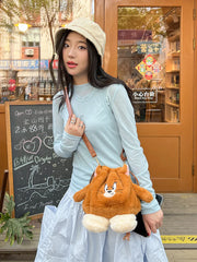 Tom n Jerry Jerry Plush sling bag