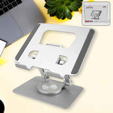 Adjustable Laptop Stand – 360° Rotating Foldable Support | Phonixio