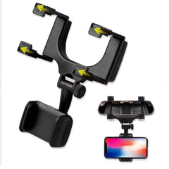 Car Rear View Mobile Holder – Universal Phone Mount | PHOBIA