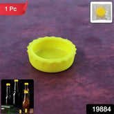 Reusable Silicone Bottle Cap Cover – Leak-Proof and Food-Grade