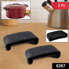 Silicone Pot Handle Sleeve – Heat Resistant & Anti-Slip Grip (2 Pc)