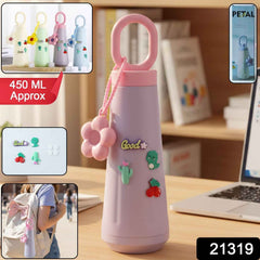 450ML Portable Water Bottle – Leak-Resistant & Cute Design