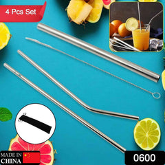 Stainless Steel Straws – Reusable Set with Travel Case | Happy Bathers