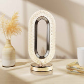 Crystal Table Lamp – 3-Way Dimmable Touch Control | Styleva
