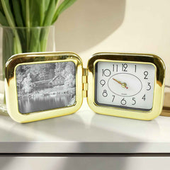 Foldable Desk Clock – Portable, Space-Saving Timepiece | VoltDesk