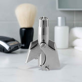 Nose Hair Remover – Painless Stainless Steel with Metal Case | Calm & Curl