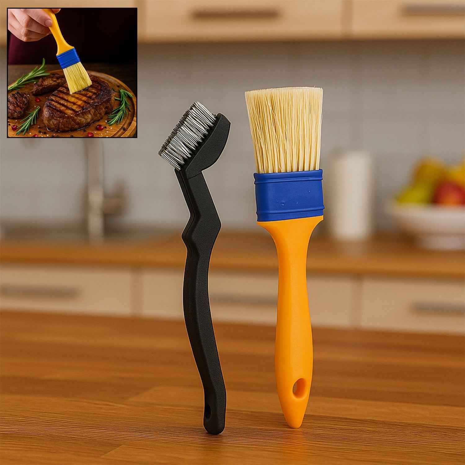 Basting Brush Set – Multifunction Kitchen Tool | Bake & Dwell