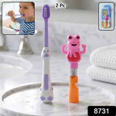 Kids Toothbrush Set – Soft Bristles & Fun Frog Design