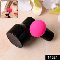 Makeup Sponge Puff with Handle – Ergonomic & Flawless Blending