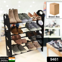 Shoe Rack 4-Tier – Space-Saving Footwear Organizer | Indo Glow
