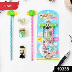 Candy-Themed Pencil Set – Fun Accessories for Kids’ Creativity