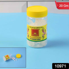 Bhimseni Camphor Flakes – Pure ISO Borneol for Pooja & Air Purification