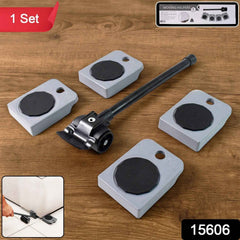 Furniture Lifter Tool Set – Heavy Duty 5 Pc Moving Kit for Easy Relocation