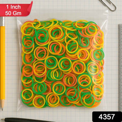 Elastic Rubber Bands – Multicolor, Durable for Office & Home | Papezo