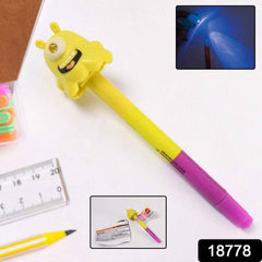 3-in-1 Ball Pen with Marker & LED Light – Multifunctional Writing Tool