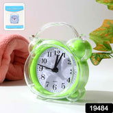 Quartz Analog Alarm Clock – Loud Alarm & Compact Design
