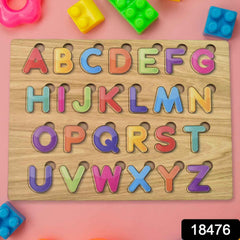 Wooden ABC Puzzle – Shapes Learning Board for Toddlers | Little Learners