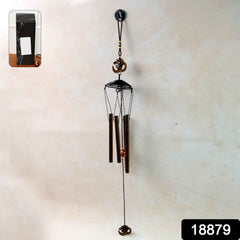 Metal Wind Chime with Om Symbol – Peaceful Spiritual Decor