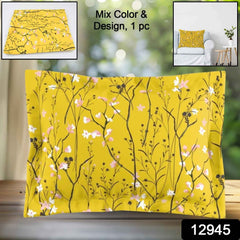 Close-up of diverse patterned sofa pillow covers in various colors.